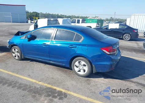 2013 Honda Civic Lx z USA, uszkodzony, nr VIN 2HGFB2F57DH505801